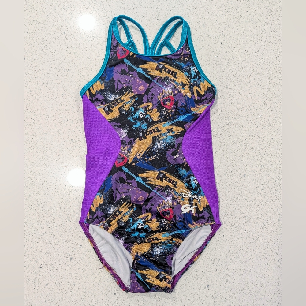 Rebel Purple Graphic Leotard